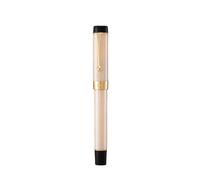 Stylo Plume En Résine Du Centenaire, Stylo À Plume Moyenne/Coudée De 18kgp, 0.6 /1.2mm Avec Convertisseur, Clip Doré, Cadeau Pour Le Bureau