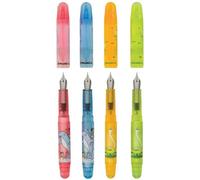 Stylo Plume - Encre Bleue Effaçable - Animaux Rigolos - Plumink