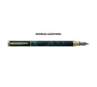 Stylo plume - Encre bleue effaçable - Motifs Green Addict - PlumInk