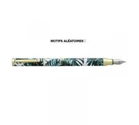 Stylo Plume - Encre Bleue Effaçable - Motifs Green Addict - Plumink