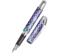 Online - Stylo plume - Encre rechargeable - Motif sirène - Pour l'école