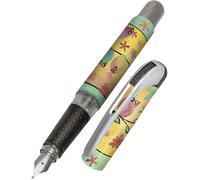 Stylo plume - Encre - Rechargeable - Petits oiseaux - Pour l'école - ONLINE
