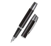 Online Stylo plume Campus Soft, ergonomique, plume Iridium M, rechargeable, noir