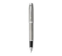Stylo plume Parker IM Finitions Chromées Taille moyenne Acier Argent G