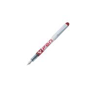 Stylo plume jetable Pilot V Pen, noir 1 Red