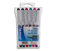 Stylo plume jetable V Pen 6 couleurs