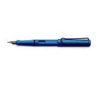 Stylo Plume - Lamy - LA-10491 - Plastique Bleu - Plume Acier - Rechargeable