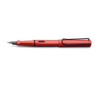 Stylo plume - Lamy - LA-5252 - Rouge - Acier noirci - Rechargeable