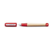 Lamy Stylo-plume abc red pour débutants – pour gauchers (LH), plume acier M, cartouche bleue T10