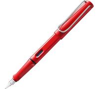 Stylo plume - Mine moyenne M - Gaucher - LAMY - Safari - Rouge - Rechargeable