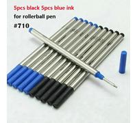 Stylo Plume Mon Blanche Wives Verne,Stylos Mb,Bleu Océan,Noir,Rouge,Édition Limitée,Luxe,Numéro De Série - Type 5 Black 5 Blue #B