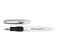Stylo plume my.pen, plume: L, noir / blanc