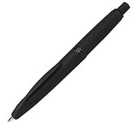 Stylo-plume or rétractable Pilot CAPLESS NOIR MAT, plume or rhodié écriture STUB (SU)