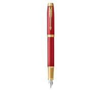 Stylo Plume - Parker - Im Premium - Rouge - Plume Fine - Coffret Cadeau