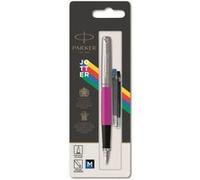 Parker Jotter Originals stylo plume | finition magenta classique | pointe moyenne | encre bleue