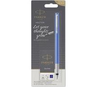Parker Stylo-plume Vector avec 5 cartouches d'encre bleue, modèle aléatoire G