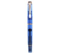 Stylo plume Pelikan M205 démonstrateur bleu transparent EF plume édition spéc...