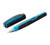 Pelikan 801263 Stylo plume Style fluo plume M Bleu néon