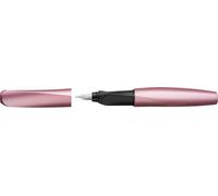 Stylo plume Pelikan Twist Girly Rose rose métallique