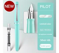 Stylo Plume Pilot,Style Italien,Stylo À Encre 78g,Plume En Métal,Papeterie Scolaire,Écriture Lisse,Ensemble De Calligraphie,Fournitures De Bureau - Type Light Blue-M(0.6mm)