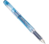 Stylo Plume - Plume Fine - 0,3mm - Bleu - Rechargeable - Platinium - Preppy