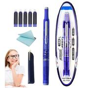 Stylo-plume pour écrire | Stylo plume extensible avec plume fine et encre | Poignée antidérapante | Outil d'écriture pour le journal