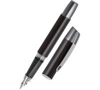 Stylo plume - Rechargeable - Pointe moyenne - Ergonomique - Noir - Online Campus