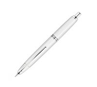 Stylo-plume rétractable PILOT CAPLESS BLANC graphite - Plume B (large)