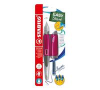 Stylo plume - STABILO EASYbirdy -Stylo ergonomique rechargeable - Rose/rose foncé - Droitier -Avec clé de réglage