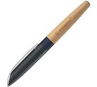 STABILO Stylo-plume Grow rechargeable Bleu myrtille / Bois de hêtre