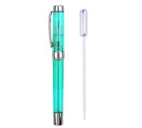 Stylo plume transparent pour calligraphie/F pour écrire en douceur en acrylique avec corps antidérapant
