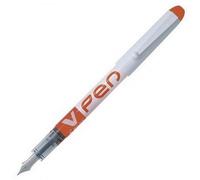 Stylo plume V-Pen Orange effaçable Pilot Orange G