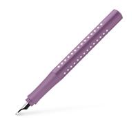 Stylo plume - Violet avec strass - Rechargeable - Grip Sparkle - Faber-Castell