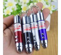 Stylo Pointeur Laser Amusant 2 En 1, Stylo À Chocs Électriques, Porte-Clés, Torche, Jouet Interactif, Accessoires Pour Enfants, Jouet Pour Chat