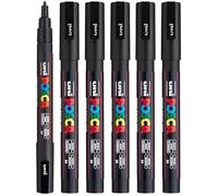 Stylo Posca Cf6 Poche Fine Noir - Indélébile - Etude - Mixte