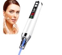 Stylo Pour Enlever Les Grains De Beauté, Appareil à Plasma Picosecond Pen, 9 Modes + 5 Niveaux, Pour Verrues, Taches De Rousseur, Naevus, Taches Brunes Et Petits Tatouages, LumièRe Bleue
