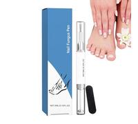 Stylo pour Ongles d'Orteil - Solution Nourrissante Fortifiante 3ml Réparation Restauration Ongles Main Doigts,Soin Réparateur pour,Mains et Pieds, Brillance, Réparation des