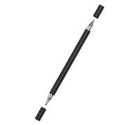 Stylo pour smartphone - ABS 14 x 1 x 1 cm | Stylo à double tête avec disque transparent, smartphone, tablette, haute précision, pour tablette pour écran tactile,
