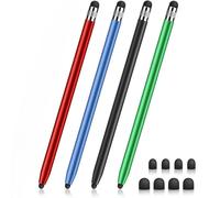 Stylo pour tablette, crayon universel, stylet capacitif, Double tête en Silicone, pour iPad Android Samsung Huawei Lenovo, téléphone intelligent