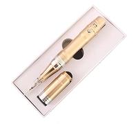 Stylo Professionnel Sans Fil De Machine De Tatouage De Sourcil De Maquillage Permanent Avec Le Stylo Rechargeable De Tatouage De Sourcils De Cartouche,Champagne