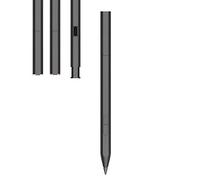 Stylo rechargeable MPP 2.0 pour appareils à écran tactile HP - Design compact - Sensibilité à la pression 4096 - Fixation magnétique - Noir (3J122AA)