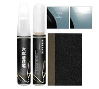 Stylo Réparateur De Rayures Voiture,12ml Imperméable Détail | Set de Stylos Réparateurs Peinture Automobile,Pour Camion RV SUV Entretien Quotidien Maintenance Récupération Restauration Conducteur Débu