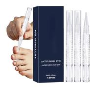 Stylo Réparateur pour Ongles de Pieds | 3ml x 3 Flacons d'Huile de Soin pour Ongles,Huile Hydratante et Nourrissante pour Cassés Endommagés ou Décolorés Femmes Hommes