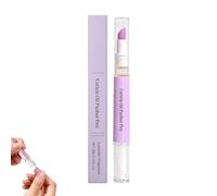 Stylo Repousse-cuticules À L'huile,Stylo 2 En 1 Pour Dissolvant De Cuticule Et Huile Pour Ongles Aux Parfums Rose Et Lavande,Huile cuticules ongles Pour Soin De Manucure Des Femmes Filles (1)