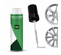 Stylo Retouche Peinture Jantes - Sonic Silver - Jantes Sport 19” (2019-2022) / Jantes Performance avant 2020 / Jantes Gemini Model Y 19”- Tesla Model 3 & Y - Stylo Efface Rayure - Séchage Rapide