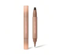 Stylo retouche racines 2 en 1 Volume Boost - Brun foncé, pour une application précise des racines, comble la ligne des cheveux, s'utilise comme eyeliner, remplit les sourcils, dessine les cils inférie