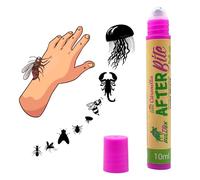 Stylo Roll-On Après-piqûre Naturel - Soulagement immédiat des démangeaisons et rougeurs pour piqûres de moustiques, guêpes, abeilles, tiques, puces, méduses - aloès, menthe et citronnelle (10 ml)