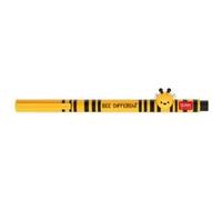 Legami – Stylo gel Lovely Friends Bee – animal amovible, encre noire, pointe 0,5 mm – Multicolore