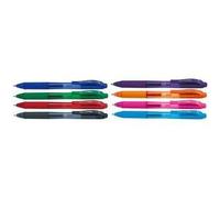 Pentel Stylo roller rétractable EnerGel BL107 pointe moyenne (0,7 mm) avec zone de préhension - Encre Noire