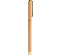 Stylo Roller Beige, Almond Latte Pointe Fine, Encre Noire, Stylo Professionnel